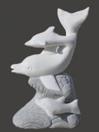 Мраморная скульптура Статуи животных-0313